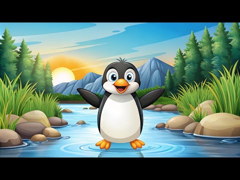 How to Draw a Cute Cartoon Penguin | Easy Step By Step Drawing Tutorial #kids #drawing