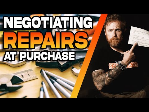 Home Inspection Repair Negotiations