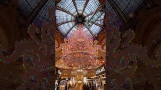 #paris #paristravel #christmastree #christmasinparis #parischristmas #galerieslafayette #christmas