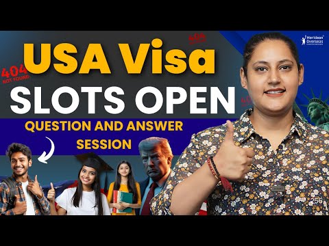 F1 Visa Doubts Clearning Session | US Visa Slots Open? #education #visaslots