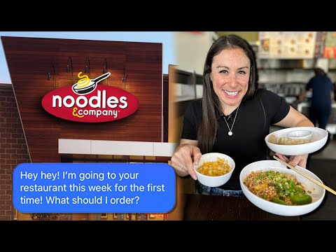 First Time Trying Noodles & Company