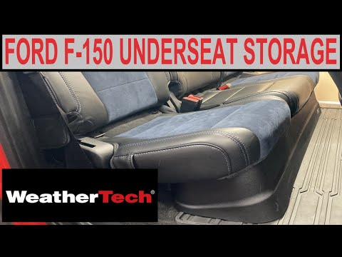 Ford F-150 Underseat Storage System / Weathertech