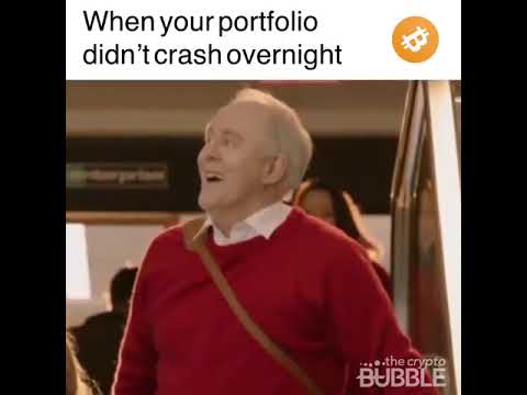 When your crypto portfolio doesn't crash overnight