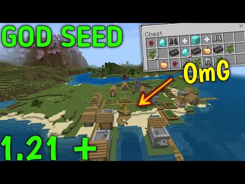 [Top 2 Best God Seed 🔥]  For Minecraft Bedrock and Pocket Edition 1.21 !