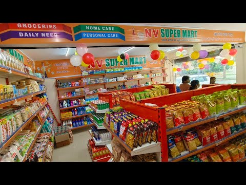 NV SUPERMART open in greater Faridabad sector 89 | nv Shoppe franchise | grocery super Mart