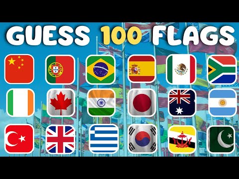 "Guess the Country by Its Flag | 100 Fun and Challenging Questions"|The Quiz Show