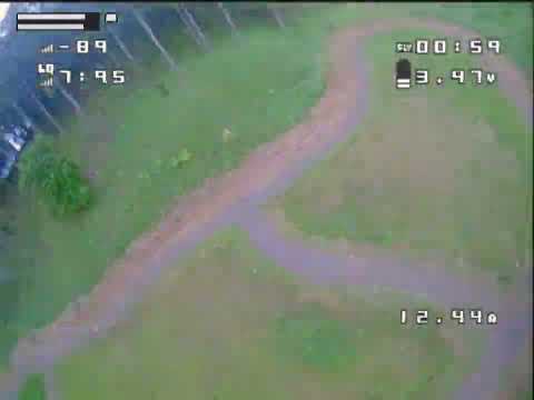 FPV Vlog.131 DVR when experiencing the new freestyle aircraft "GGBONE FIVE" in the park