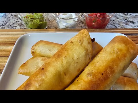 Best Taquitos! I Really Enjoyed Making These😋#mexicanfood #delicious