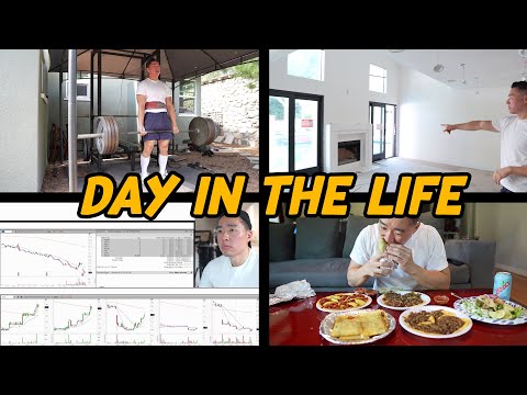 Day In The Life Of A Day Trader | New House Update