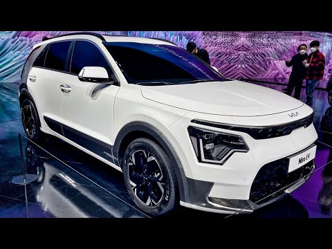 The all-new 2023 KIA Niro EV Exterior First Look.(4K)