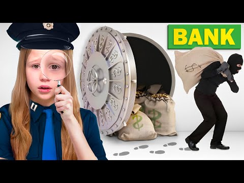 Nastya and the detective story about the police chase