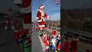 Santa Claus is coming to town😱🎅🎄 #santa #santaclaus #shorts #short #shortvideo