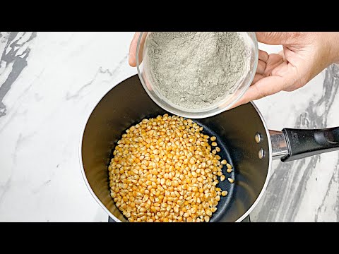 Add cement to popcorn, and you'll never deal with this problem again!