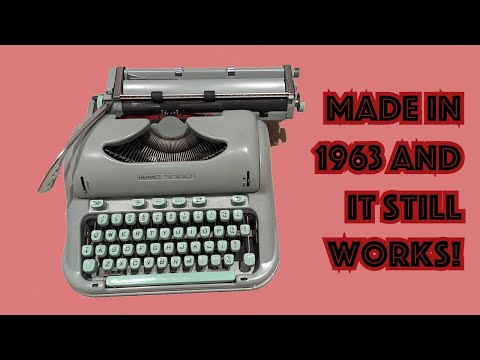 [177] Why I love the Hermes 3000 typewriter!