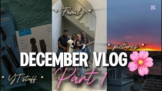 December vlog part 1:Awards,family,water park,nü hair