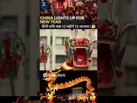 Chinese Zodiac 12 Months 12 Animals I चीनी राशि चक्र 12 महीने 12 जानवर I #ytshorts #chinacelender