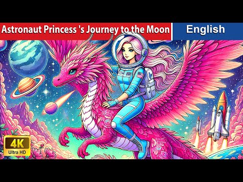 Astronaut Princess's Journey to the Moon 🌗☄️ English Storytime🌛 Fairy Tales @WOAFairyTalesEnglish