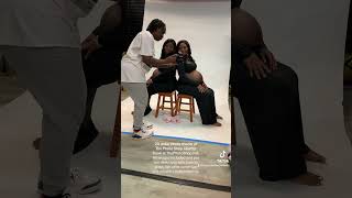 Double maternity shoot, shot at The Photo Shop Atlanta! Inside the #southsidediscountmall Ste F12