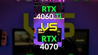 RTX 4060 Ti 8GB vs RTX 4070 12GB in 8 GAMES TEST 2023 in 1080p #rtx4070 #rtx4060ti #nvidia