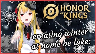 【Honor of Kings】we have FROZEN HORSE in game now......【Kaela Kovalskia / hololiveID】