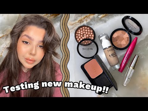 Trying New Makeup ft. Yves Morel Cosmetics | Yara Souaid