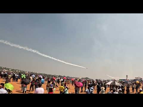 Surya Kiran clash 1-1 #suryakiranaerobaticteam #bangalore #airforce #airshow #viralvideo