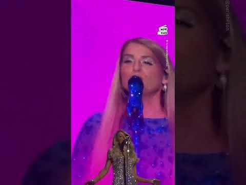 Paris Hilton and Meghan Trainor Perform 'Chasin' Live