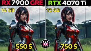 RX 7900 GRE VS RTX 4070 Ti  : 1440P GAMING TEST