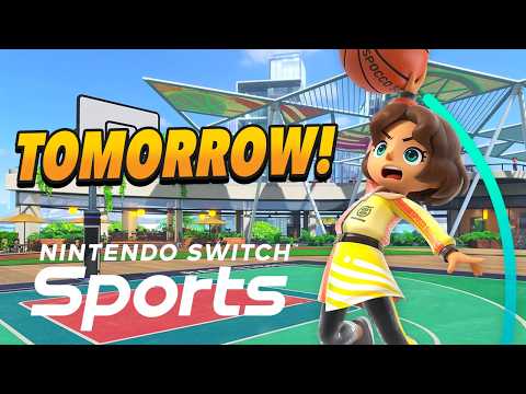 FREE Basketball Update Coming TOMORROW in Switch Sports! 🏀