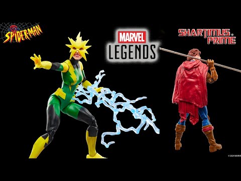 Marvel Legends Gambit X-Men Age of Apocalypse & Female Electro Spider-Man Cartoon Figures Revealed