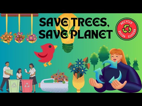 पेड़ों का महत्व - The Importance of Trees #kidspoetry #environment #savetrees #school #kidsrhymes