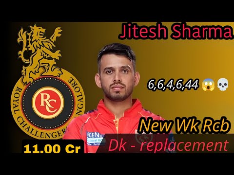 Jitesh Sharma : IPL 2025 RCB || Jitesh Sharma Batting || RCB new Wicketkeeper Jitesh Sharma