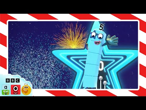 New Years Fireworks Number Fun! 🎇 | Counting for Kids | @Numberblocks