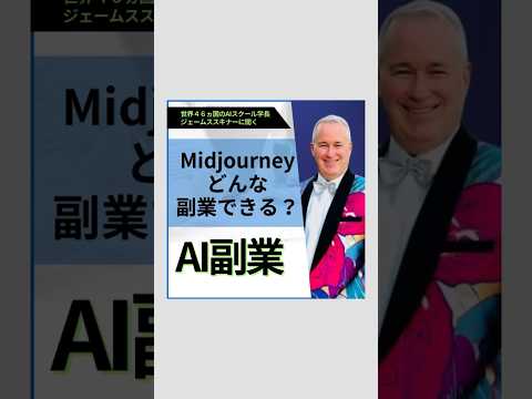 ＼AI副業／Midjourneyでどんな副業できる？　#ai #shortvideo