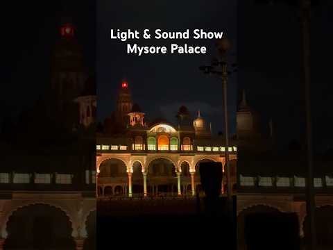 #shorts | Mysore Palace Light & Sound Show