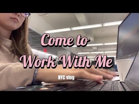 2年后 第一次回公司上班 去看Rockettes 纽约火箭女郎 纽约圣诞🎄 Come To Work With Me ｜ Day in NYC Vlog