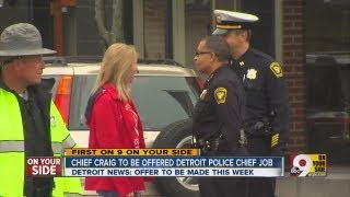 Update on Detroit PD's pursuit of Cincinnati Fire Chief Craig