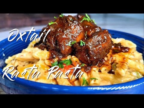 Make Tastebuds Dance with This Insanely Delicious Oxtail Rasta Pasta Dish! #oxtails #oxtailrecipe