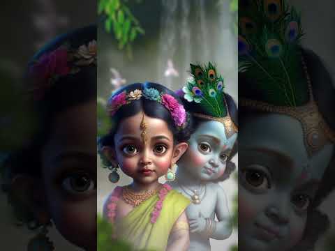 Radhey Radhey #shorts #status #krishna #radharani