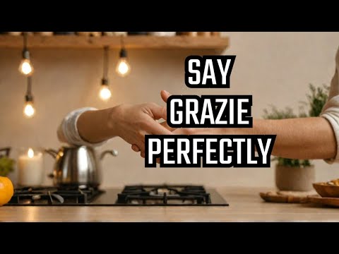 The Italian Word That Changed How We Thank People Forever