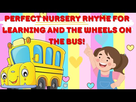 Wheels on The Bus + More Nursery Rhymes & Kids Song- Educational Videos for Kids & Toddlers