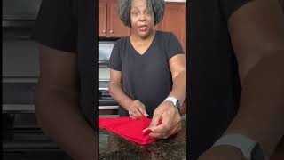 How to fold a Dinner Napkin! #shorts