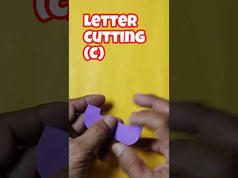 letter cutting (C)