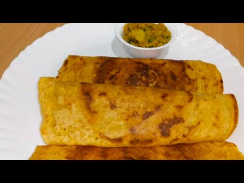 Instant dosa/instant wheat dosa /wheat flour dosa/crispy dosa/how to make dosa rfoodinn