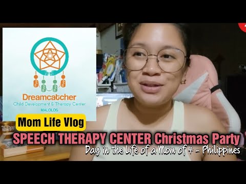 MOM LIFE VLOG: DAY IN THE LIFE OF A MOM OF 4 PHILIPPINES | SPEECH THERAPY XMAS PARTY | MARS PAULINE