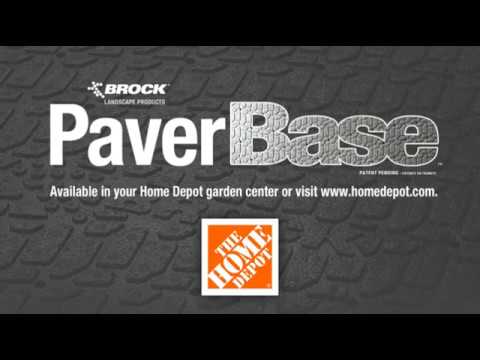 Brock PaverBase Easy Installation - Home Depot