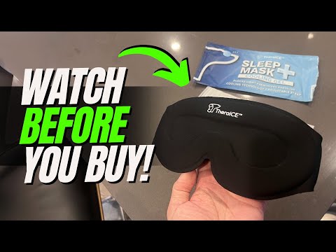 is it WORTH it? - TheraICE Sleep Mask is AMAZING?!?