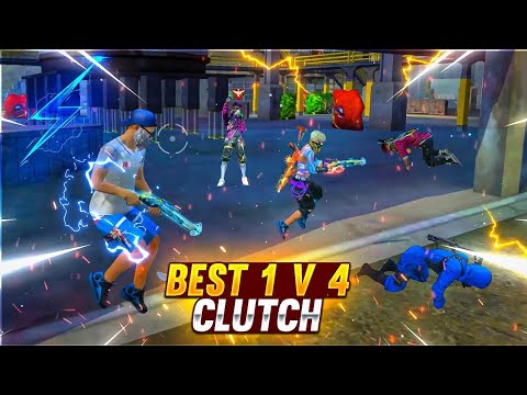 1 Vs 4 clutch #nonstopgaming