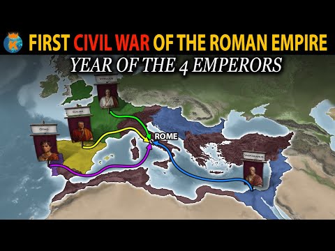 The first Civil War of the Roman Empire - The Year of the 4 Emperors