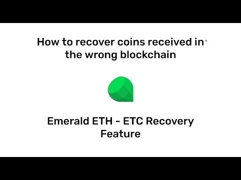 How to Recover Coins Received in the Wrong Blockchain